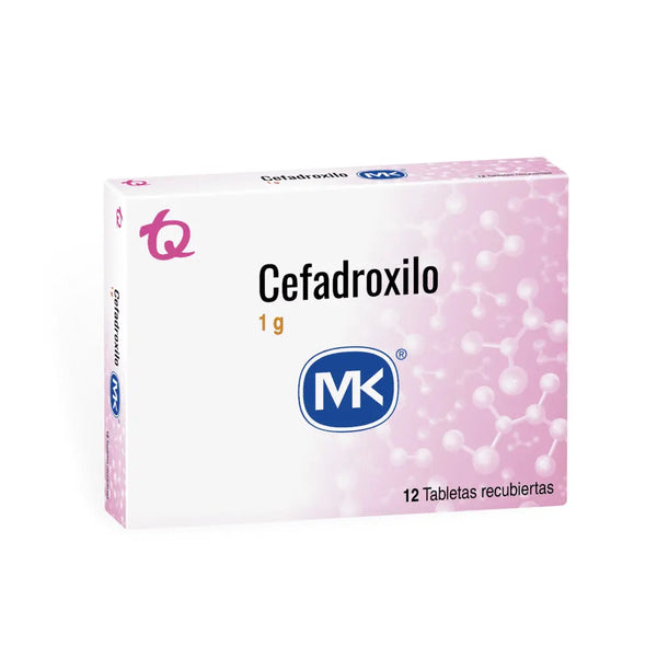 Cefadroxilo 1 Gramo (Mk) Caja X 12 Tab (Cefadroxilo)