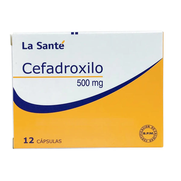 Cefadroxilo 500 Mg (La Sante) Caja X 12 Cap (Cefadroxilo)