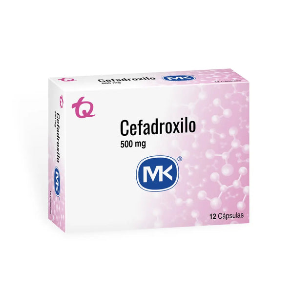 Cefadroxilo 500 Mg (Mk) Caja X 12 Cap (Cefadroxilo)