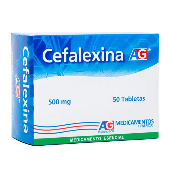 Cefalexina 500 Mg (Ag) Caja X 50 Tab (Cefalexina)