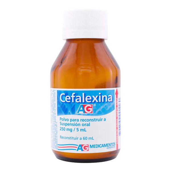 Cefalexina Suspension 250 Mg (Ag) Frasco X 60 Ml (Cefalexina)