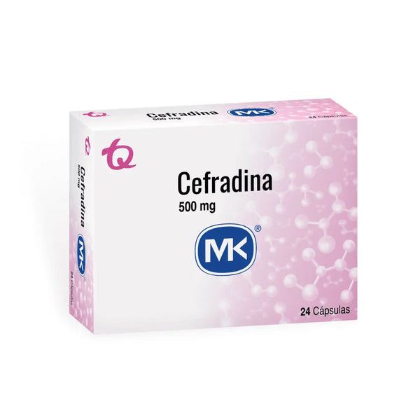 Cefradina 500 Mg (Mk) Caja X 24 Tab (Cefradina)