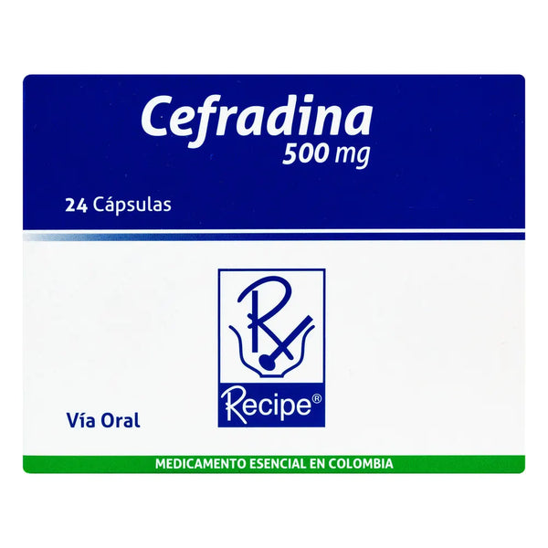 Cefradina 500 Mg Tableta X 24 Und (Cefradina)