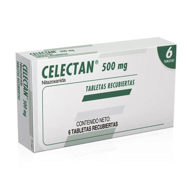 Celectan 500 Mg Frasco X 6 Tab (Nitazoxanida)