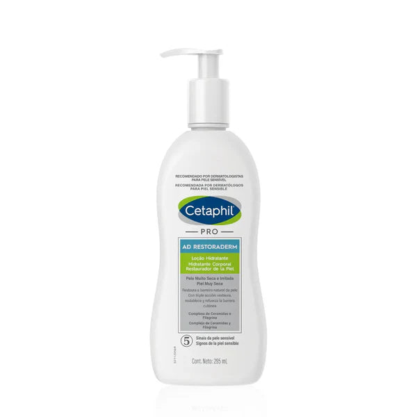 Cetaphil Pro AD Restoraderm Hidratante Corporal Frasco x 295 Ml