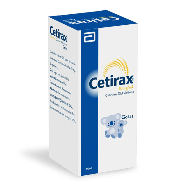 Cetirax Gotas Frasco X 15.00 Ml (Cetirizina)