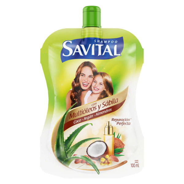 Champu Savital Multioleos Doypack 100 Ml+D1712