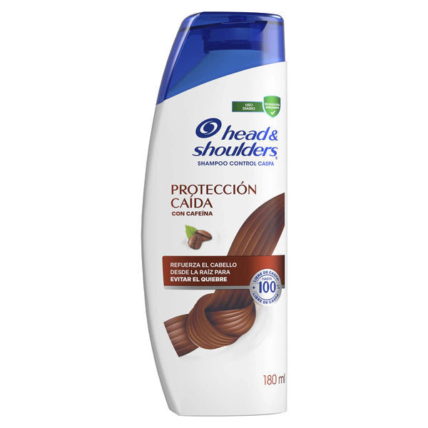 Champu Head Shoulders Proteccion Caida Con Cafeina Control Caspa Shampoo Head And Shoulders Frasco X 180 Ml