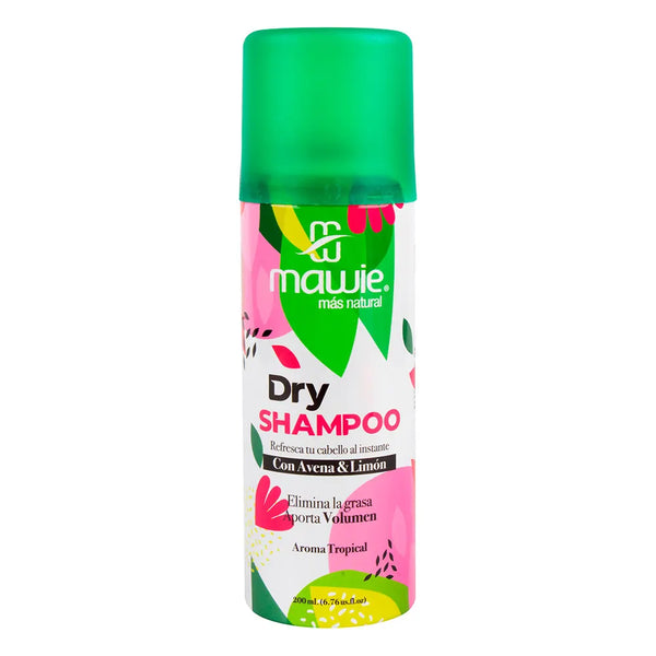 Champu Mawie En Seco Guarana Tapa Verde Lata X 200 Ml