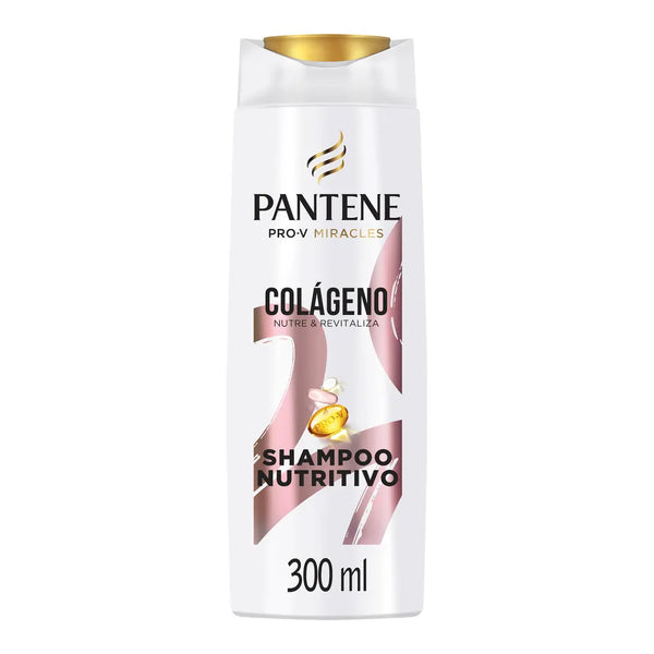 Champu Sin Sal Pantene Pro-V Miracles Colageno Nutre Y Revitaliza Nutritivo Shampoo Pote X 300 Ml