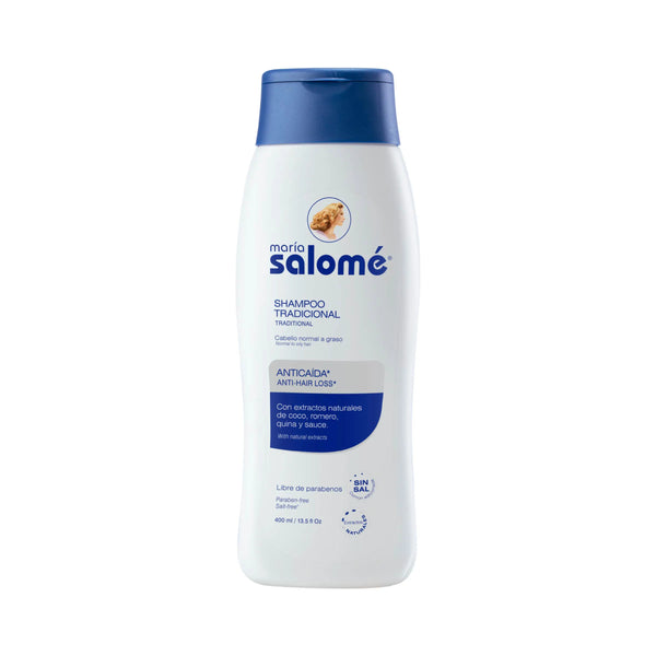 Champu Tradicional Maria Salome Sin Sal Frasco X 400 Ml
