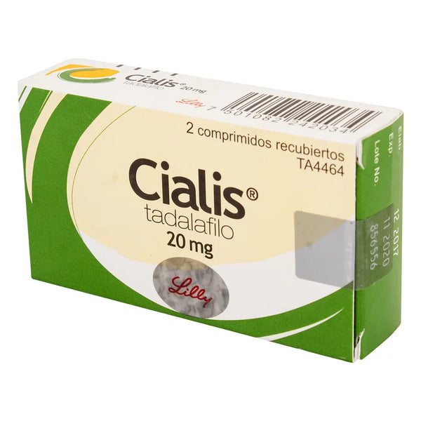 Cialis 20 Mg Caja X 2 Tab (Tadalafilo)