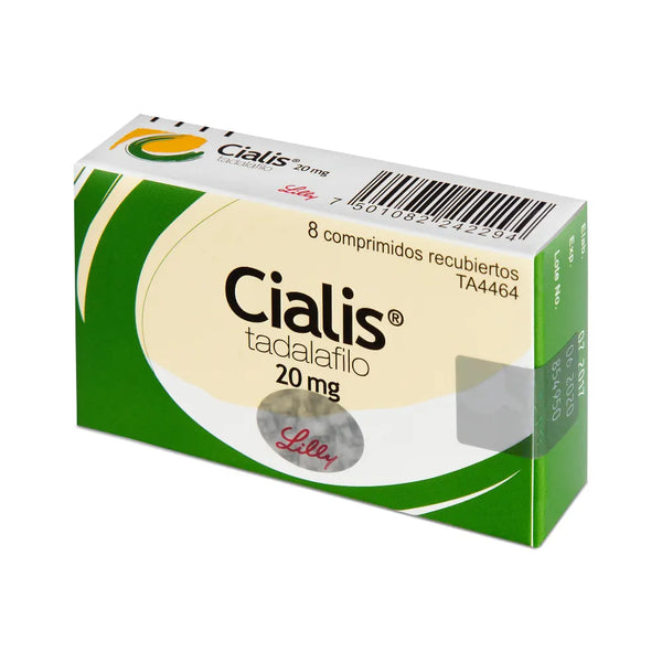 Cialis 20 Mg Caja X 8 Tab (Tadalafilo)