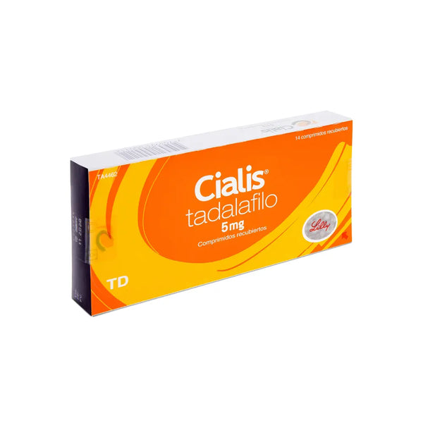 Cialis 5 Mg Caja X 14 Tab (Tadalafilo)