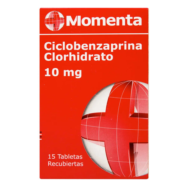 Ciclobenzaprina 10 Mg. 15 Tbs Momenta (Ciclobenzaprina)