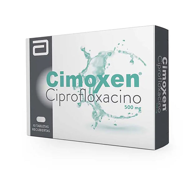 Cimoxen 500 Mg Caja X 10.00 Tab (Ciprofloxacino)