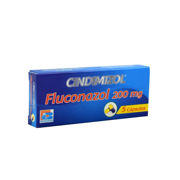 Cindimizol 200 Mg 5 Capsulas (Fluconazol)