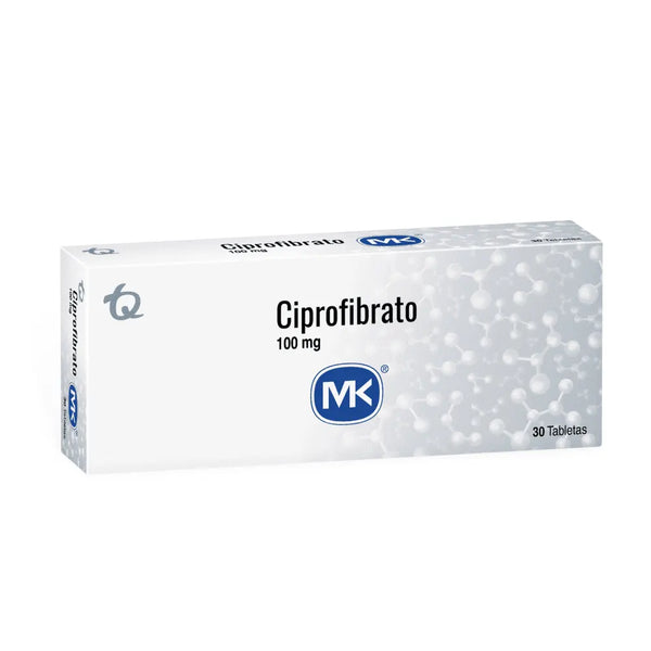 Ciprofibrato 100 Mg (Mk) Caja X 30 Tab (Ciprofibrato)