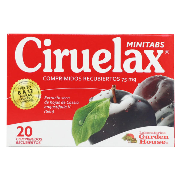Ciruelax Minitabs Caja X 20 Und