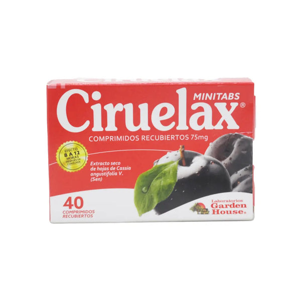 Ciruelax Minitabs Caja X 40 Tab