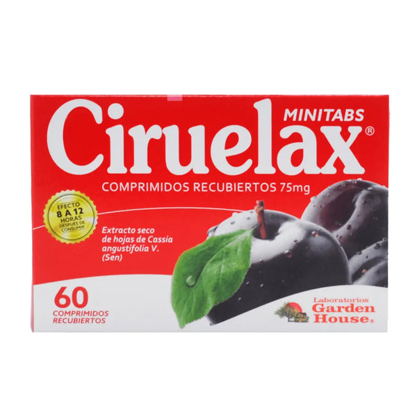 Ciruelax Minitabs Caja X 60 Comprimido