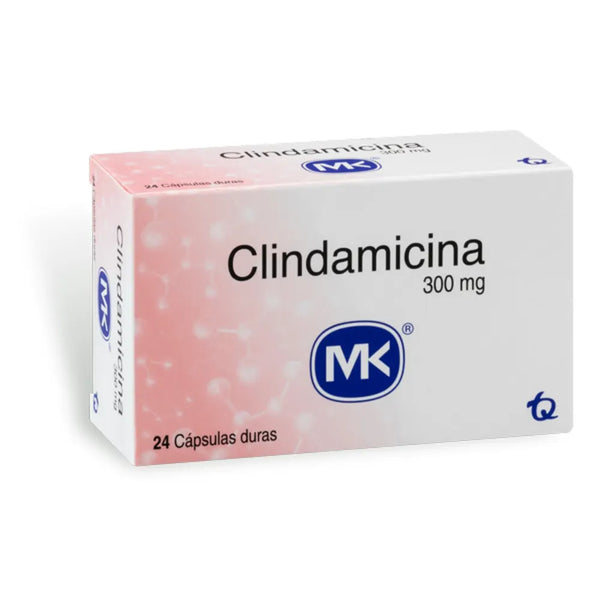 Clindamicina 300 Mg (Mk) Caja X 24 Cap (Clindamicina)