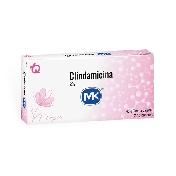 Clindamicina Mk 2% Crema Vaginal Tubo X 40 Grs (Clindamicina)