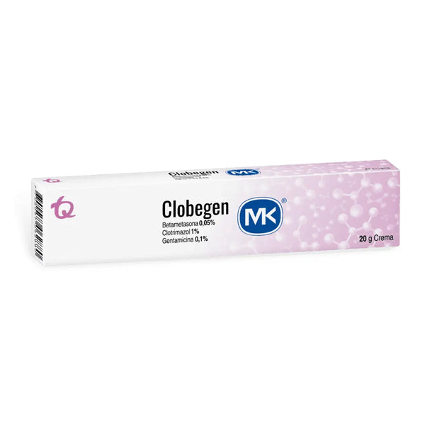 Clobegen Mk 20 Gr Tubo X 20 Grs (Betametasona - Clotrimazol - Gentamicina)