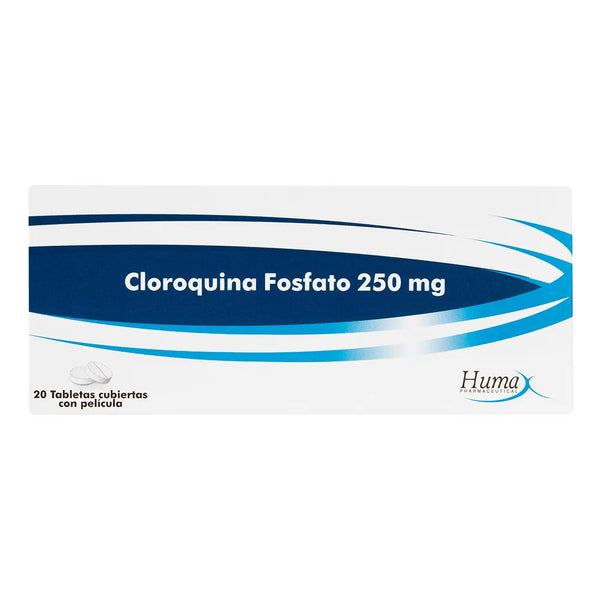 Cloroquina 250 Mg (Humax) Caja X 20.00 Tab (Cloroquina)