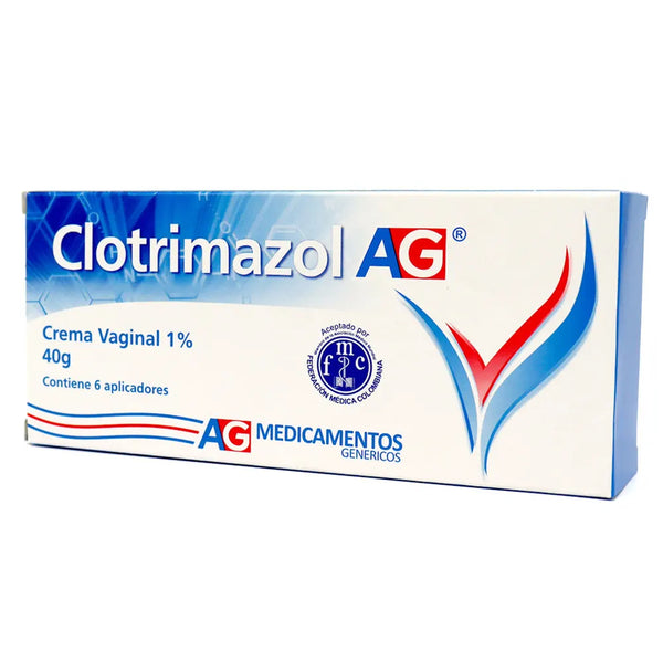 Clotrimazol Crema Vaginal (Ag) Tubo X 40 Gr (Clotrimazol)