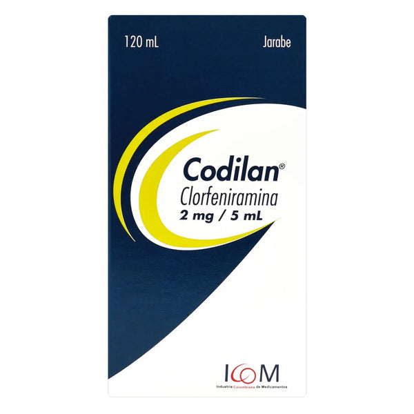 Codilan 2Mg /5 Ml Jbe 120 Ml Icom (Clorfeniramina)