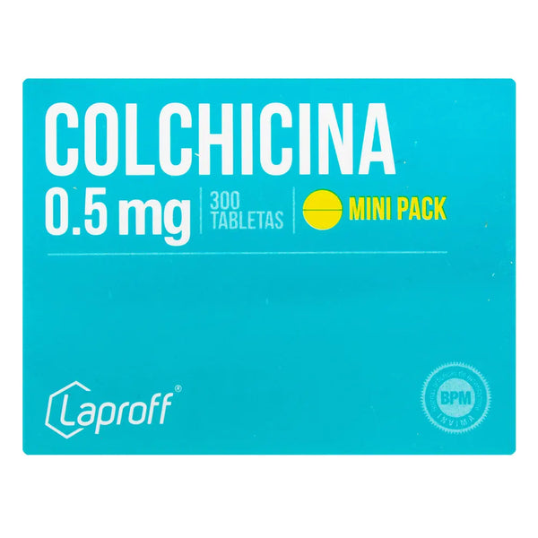 Colchicina 0.5 Mg Tableta X 300 Und (Colchicina)