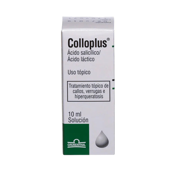 Colloplus Frasco X 10.00 Ml (Acido Lactico - Acido Salicilico - Polidocanol)