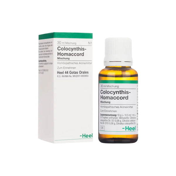 Colocynthis Homaccord Frasco X 30 Ml (Cotrullus Colocynthis - Gnaphalium Polycephalum)