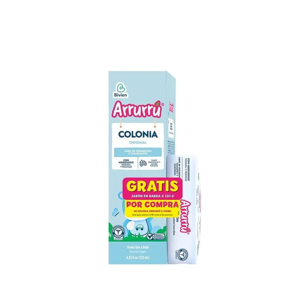 Colonia Arrurru Azul 120 Ml+Jabon