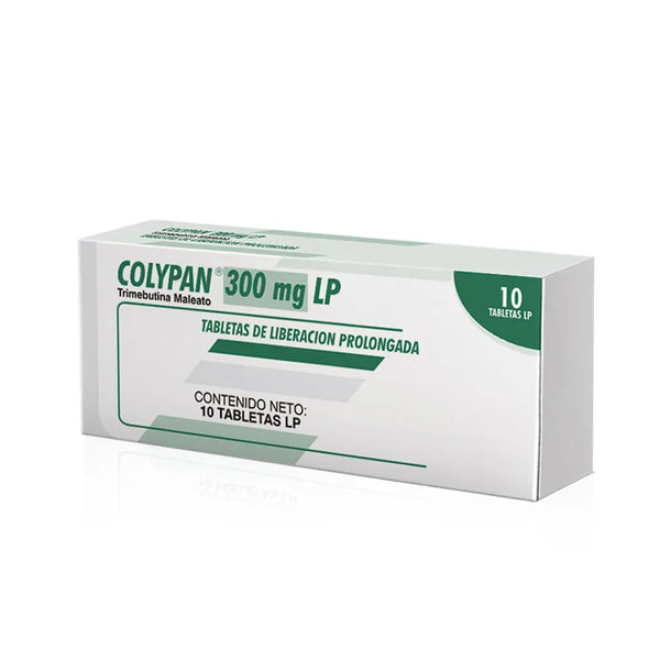 Colypan 300 Mg Caja X 10 Comp (Trimebutina)