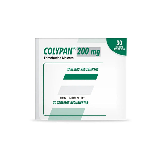 Colypan Plus 200 Mg/120 Mg Caja X 30 Comp (Simeticona - Trimebutina)