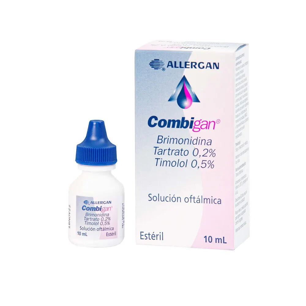 Combigan Frasco X 10 Ml (Timolol Susp Oftalmica - Brimonidina Soluc Of ...