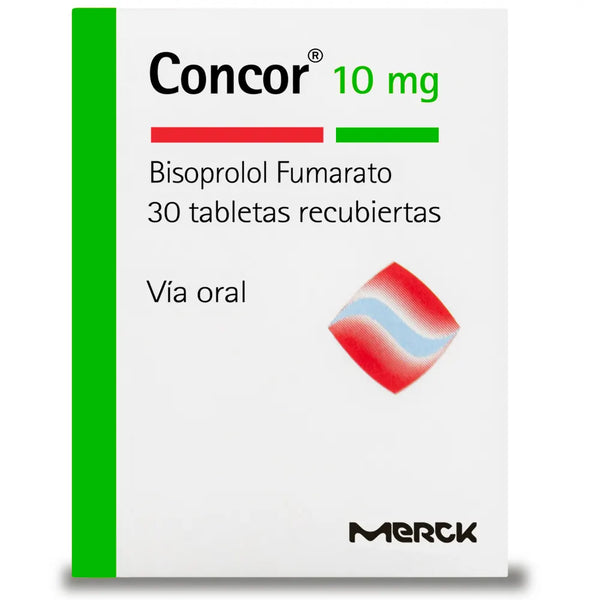 Concor 10 Mg Caja X 30 Tab (Bisoprolol)