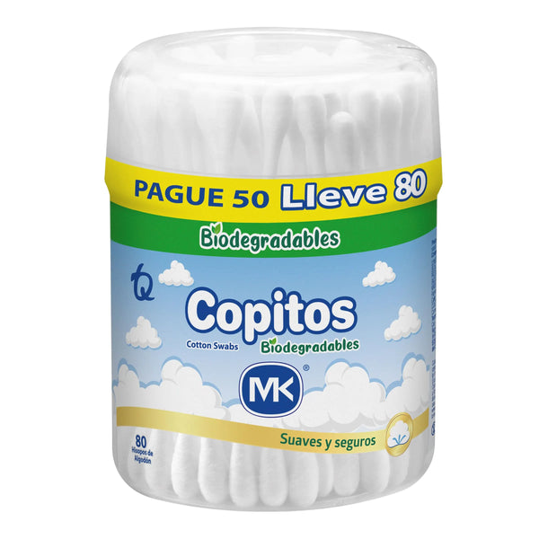 Copitos Mk Biodegradables Pague 50 Lleve 80 Plastico X 80 Und