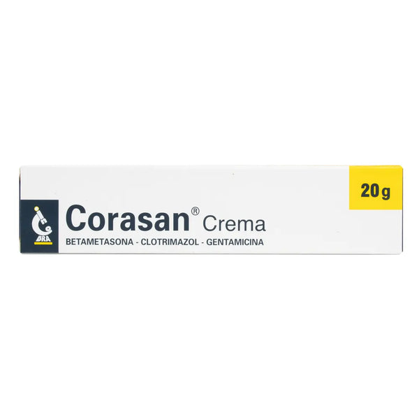 Corasan Crema Tubo X 20 Gr (Betametasona - Clotrimazol - Gentamicina)