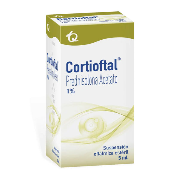 Cortioftal Gotas 1% Frasco X 5 Ml (Prednisolona)