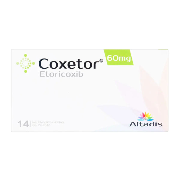 Coxetor 60 Mg 14 Tbs Rec. (Etoricoxib)