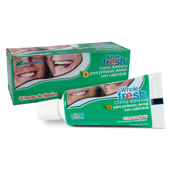 Crema Adhesiva Protesis Who Menta 25 Gr Icom