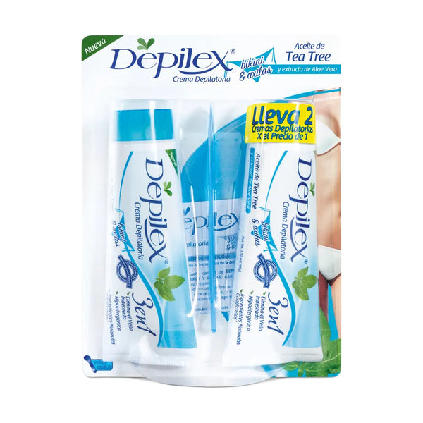 Crema Depilatoria Depilex Bikini Y Axilas 2X1 Tubo Blister Blister X 2 Und