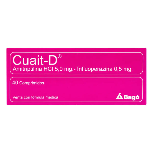 Cuait-D Caja X 40.00 Tab (Amitriptilina - Trifluoperazina)