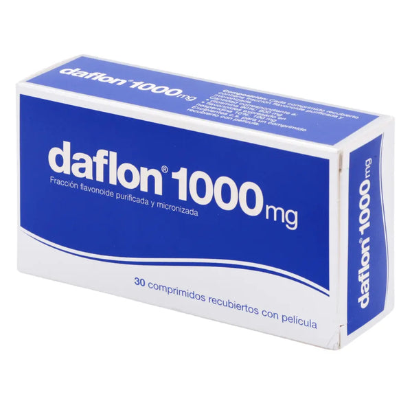 Daflon 1000 Mg Caja X 30 Comprimido (Diosmina - Hesperidina)
