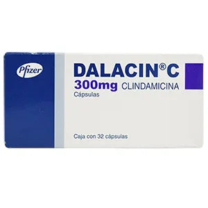 Dalacin C 300 Mg Caja X 32 Cap (Clindamicina)