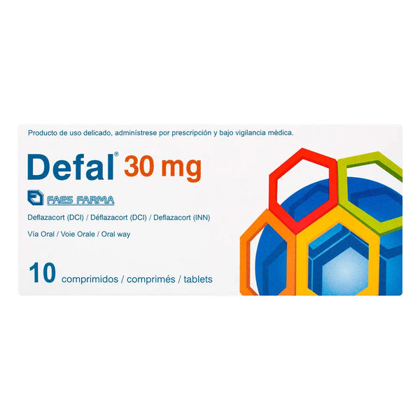 Defal 30 Mg (Deflazacort) Caja X 10 Tab (Deflazacort )
