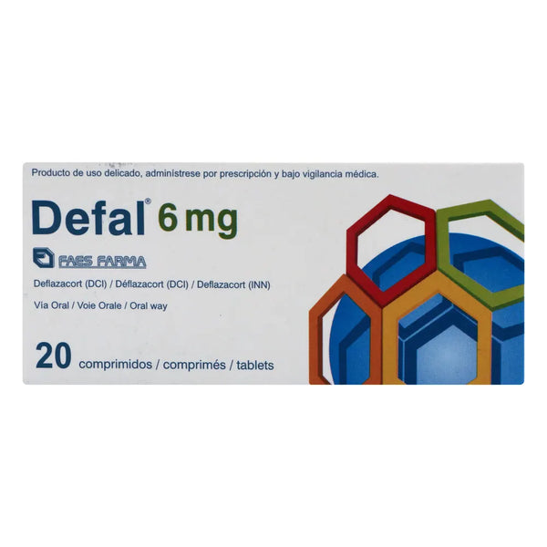 Defal 6 Mg (Deflazacort) Caja X 20 Tab (Deflazacort )
